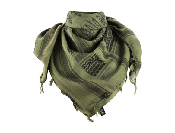 ШАРФ ШЕМАГ З ТРИЗУБОМ OLIVE/BLACK M-TAC 1