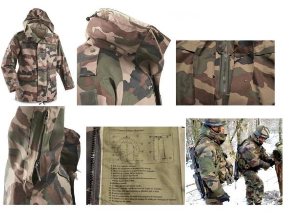 Куртка Gore-Tex армії Франції Нова 1