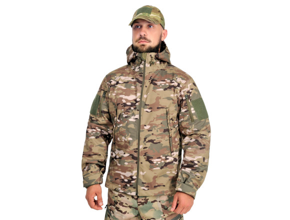 Тактична куртка Soft Shell VIKING MTP NK мультикам WinTac