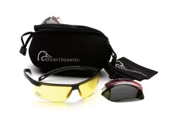 Окуляри захисні зі змінними лінзами Ducks Unlimited Ducab-2 shooting KIT (змінні лінзи), Anti-Fog 1