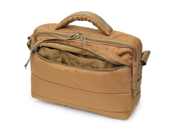 Адміністративна сумка WinTac Messenger Bag Medium 13 inch койот 2