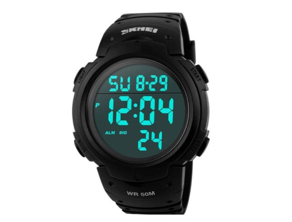 Тактичний годинник SKMEI 1068BK , BLACK 2
