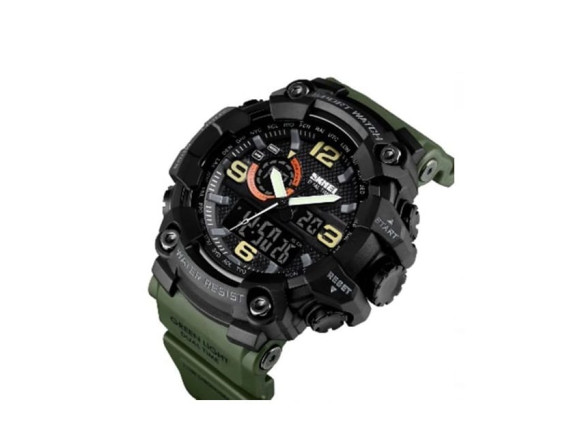 Тактичний годинник Skmei 1520AG  ARMY GREEN 2