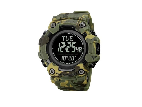 Тактичний годинник Skmei 2037CMGN , CAMO, Compass 1