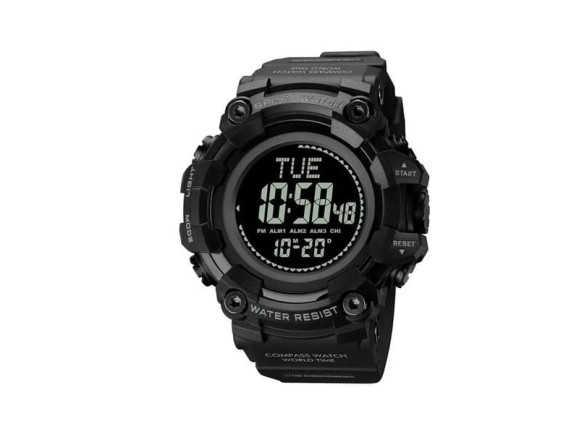Тактичний годинник Skmei 2037BK, BLACK, Compass