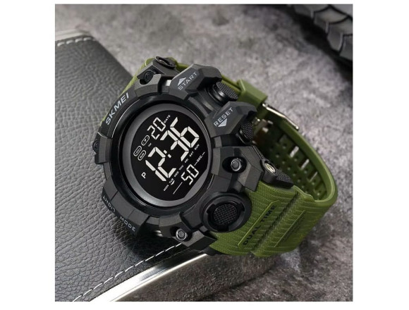 Тактичний годинник Skmei  2140AG, ARMY GREEN 2