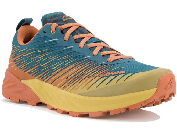 Кросівки трекінгові LOWA Amplux Trail running shoes - rost/petrol