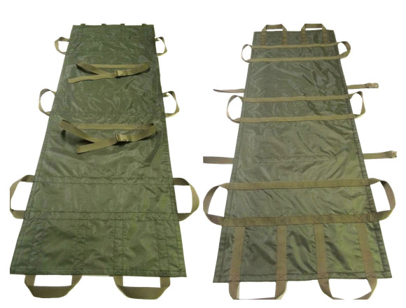 Ноші MEDIC Khaki медичні евакуаційні безкаркасні, двошарові - колір ХАКІ - WinTac