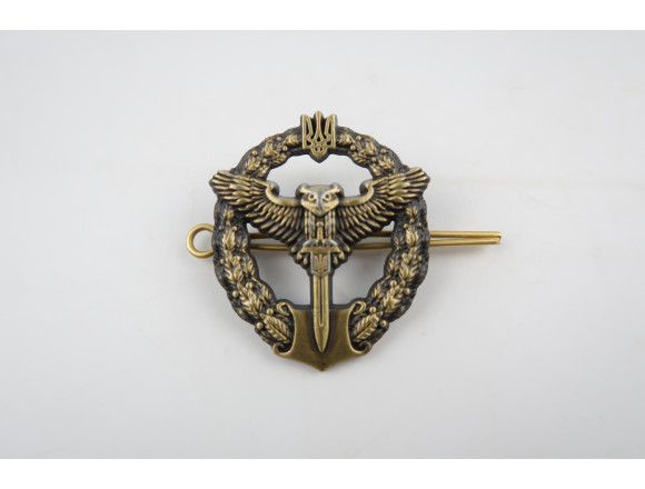 Кокарда на берет (беретний знак) Розвідка України