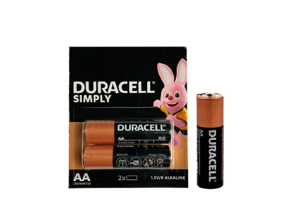 Батарейка АА DURACELL SIMPLY LR6 BL ціна за 2 шт. 1
