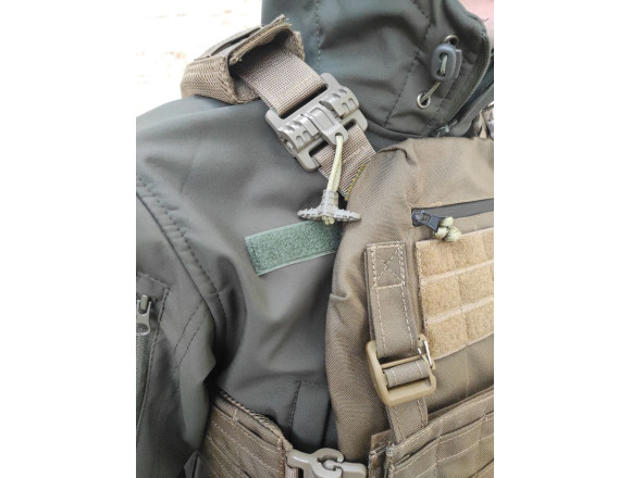 Плитоноска WinTac AGENT CUIRASS Coyote Brown система швидкого скидання койот 2
