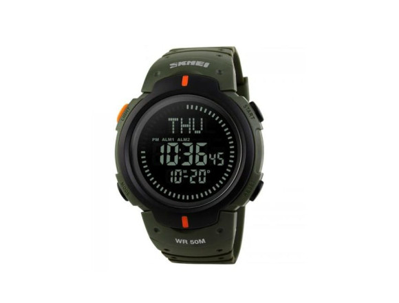 Тактичний годинник Skmei 1231AG Military Smart Watch + Compass