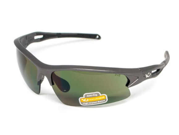 Окуляри захисні Venture Gear MontEagle GunMetal (forest gray) Anti-Fog, сіро-зелені 1