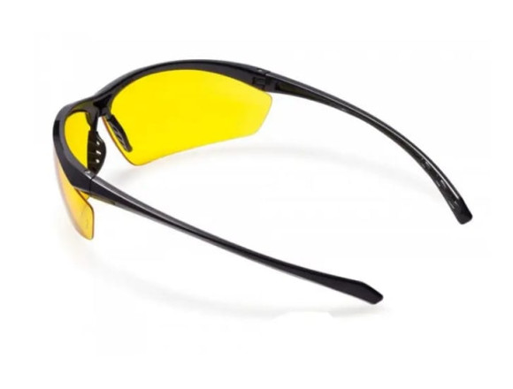 Окуляри захисні Global Vision Lieutenant (yellow) жовті 2